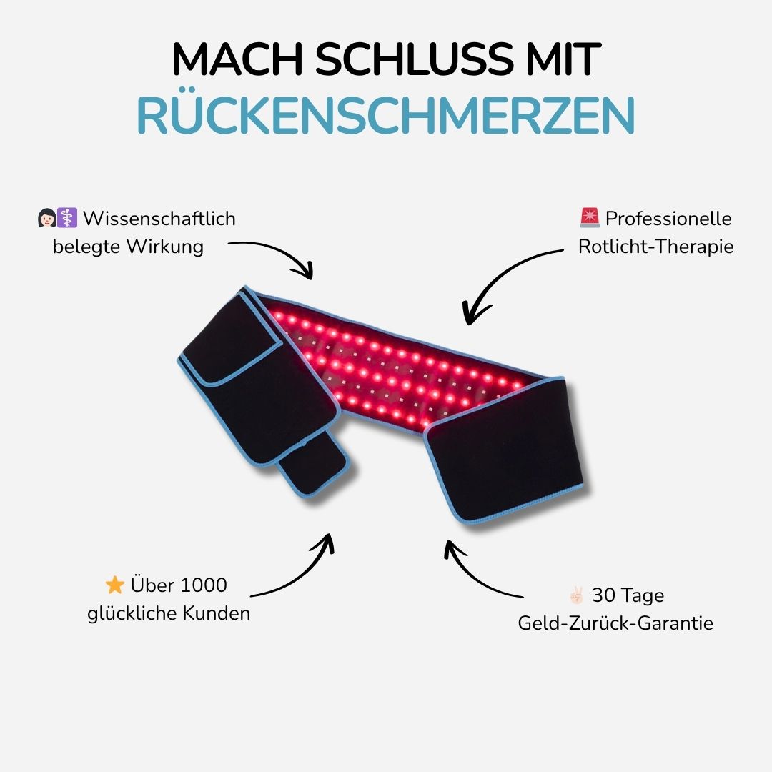 Flenura Luxe™ Rotlicht Gürtel