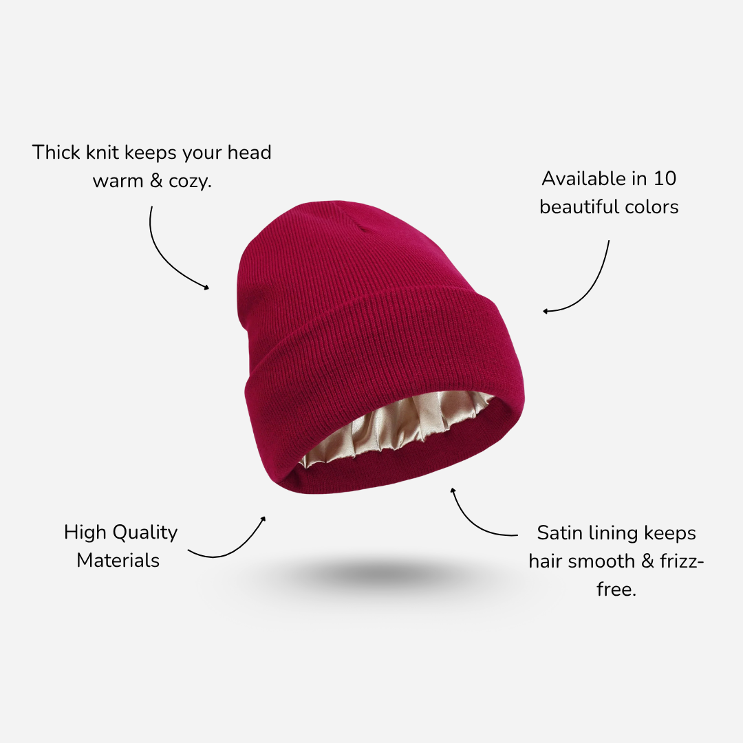Flenura Satin Lined Beanie