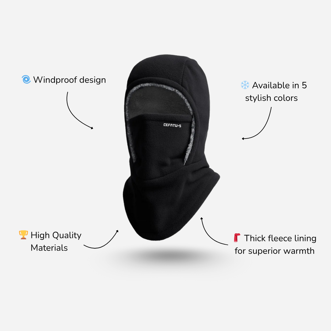DEFATUS Fleece Lined Balaclava